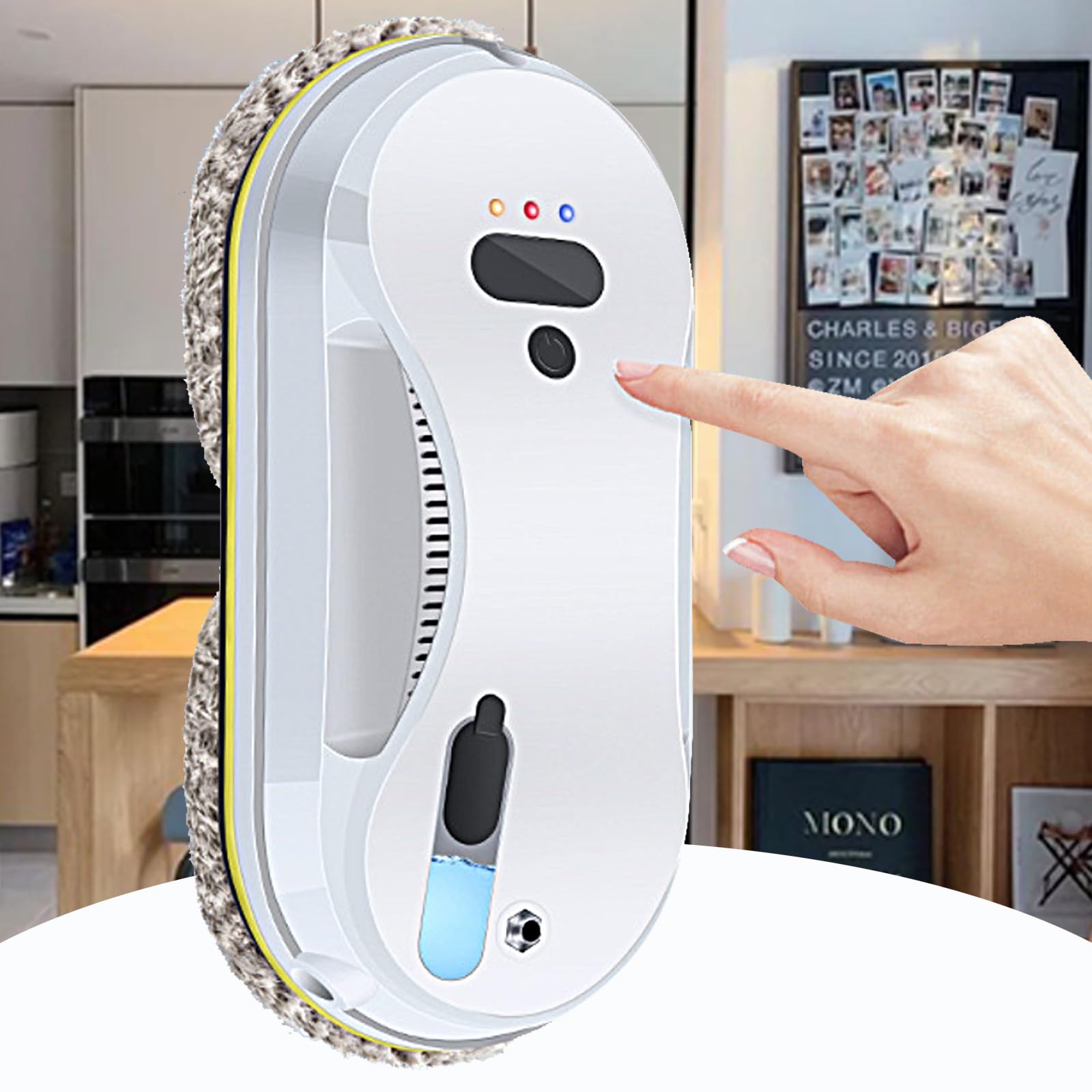 Automatyczny Robot Do Mycia Okien Z Automatycznym Spryskiwaczem Wody, Robot Do Mycia Okien Zdalnie Sterowany Z 3 Trasami Czyszczenia, Automatyczny Robot CzyszcząCy Do