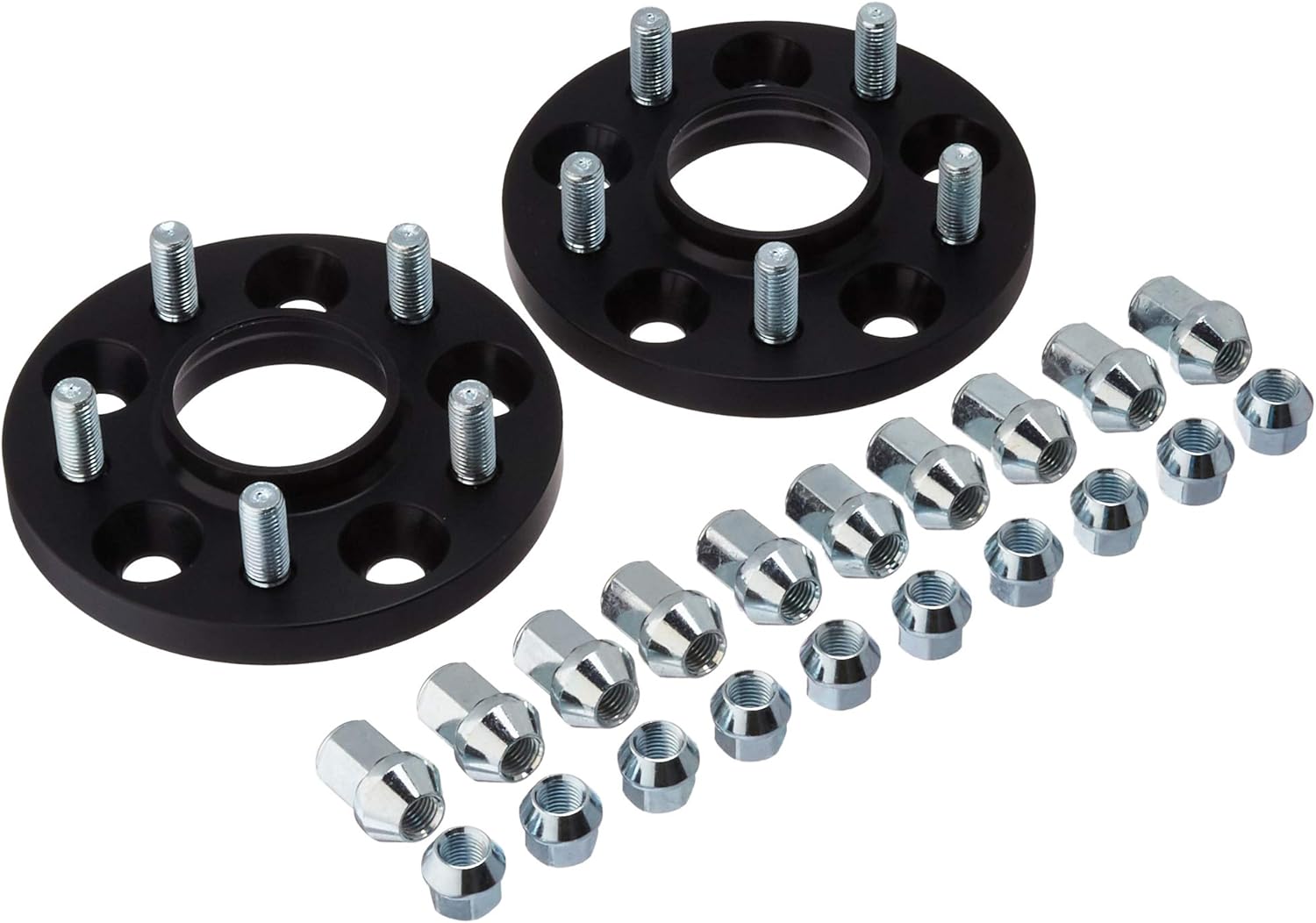 Eibach Black 15 mm Pro-Spacer Kit (15 mm Pair) (Black) S90-4-15-005-B Compatible with Ford Focus ST 2013-2013