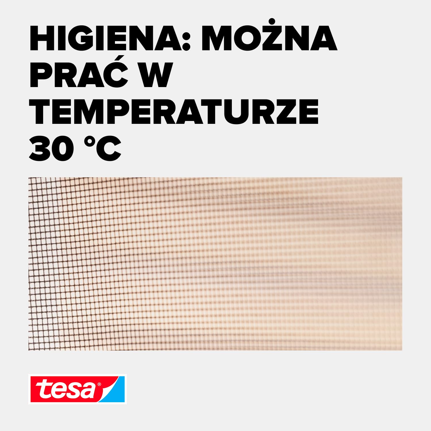 tesa INSECT STOP H&L Fly Screen Premium for Windows - siatka z taśmą rzepową, łatwe zdejmowanie, bez wiercenia, antracyt - 3x 125 x 245 cm