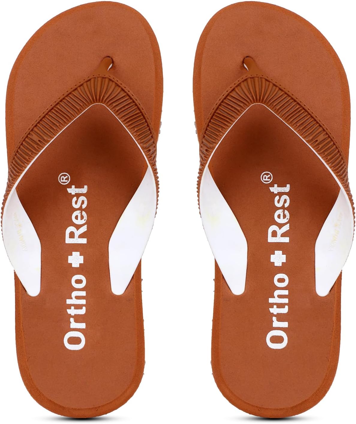 Ortho + RestDoctor Slippers for Women Orthopedic Non Slip Lightweight Comfortable Flat Casual Stylish Dr Chappals and House Flip flops For Ladies and Girl’s