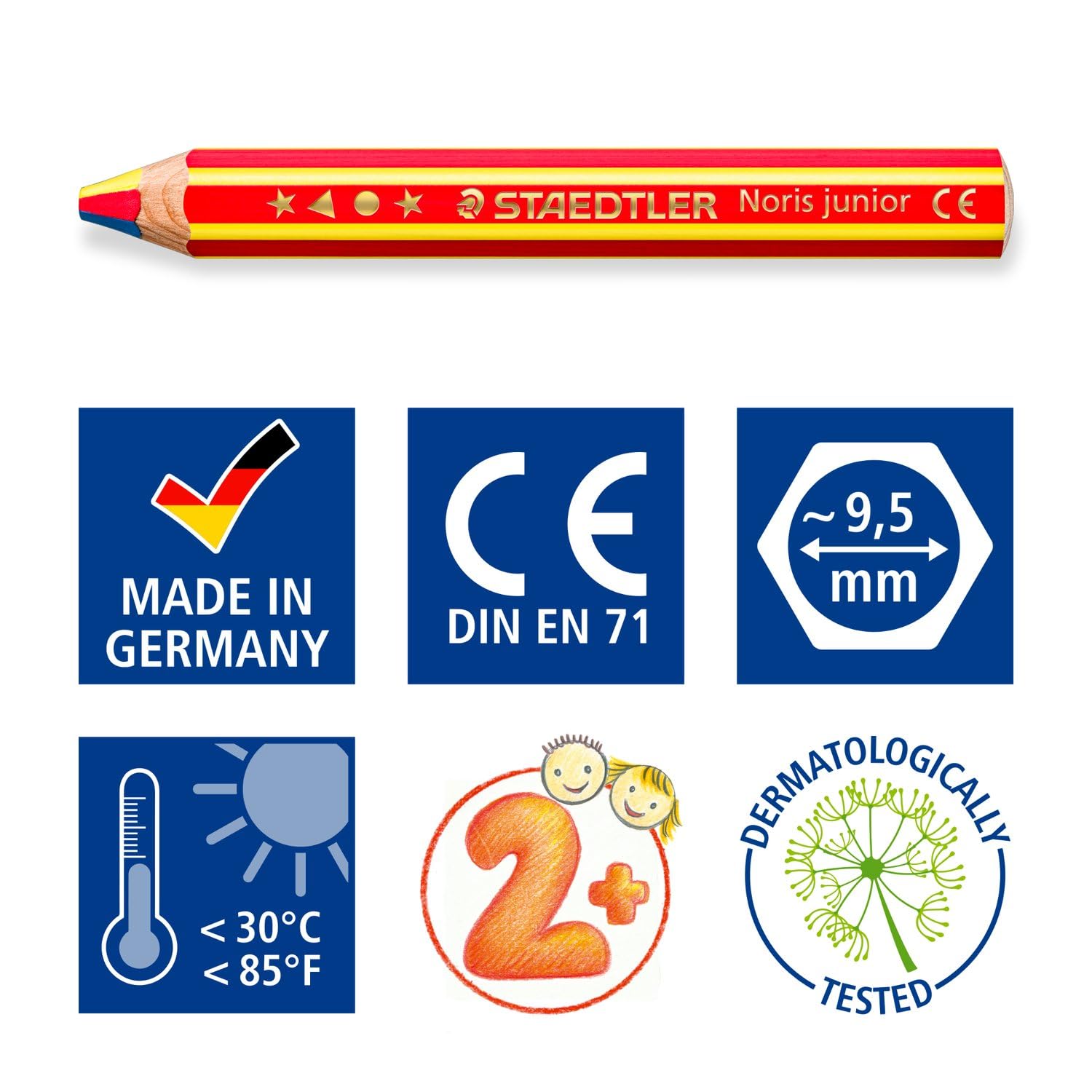 STAEDTLER Buntstift Noris junior 100% PEFC