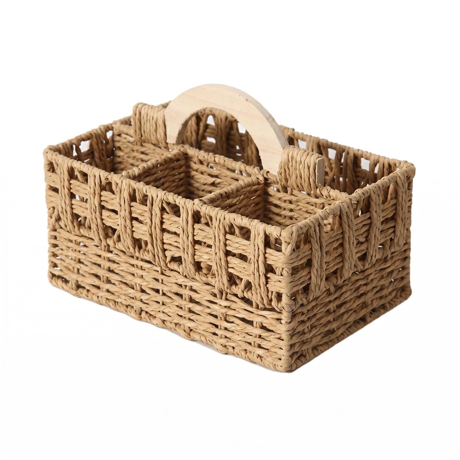 Cesto Portabiancheria Cesto Bucato Cesta Cesta Lavanderia Cesto Organizzatore Decorato con Motivi Foglia Fodera Protettiva E Rinforzo Superiore, Medio, Stile Rustico Con Motivo A Foglie