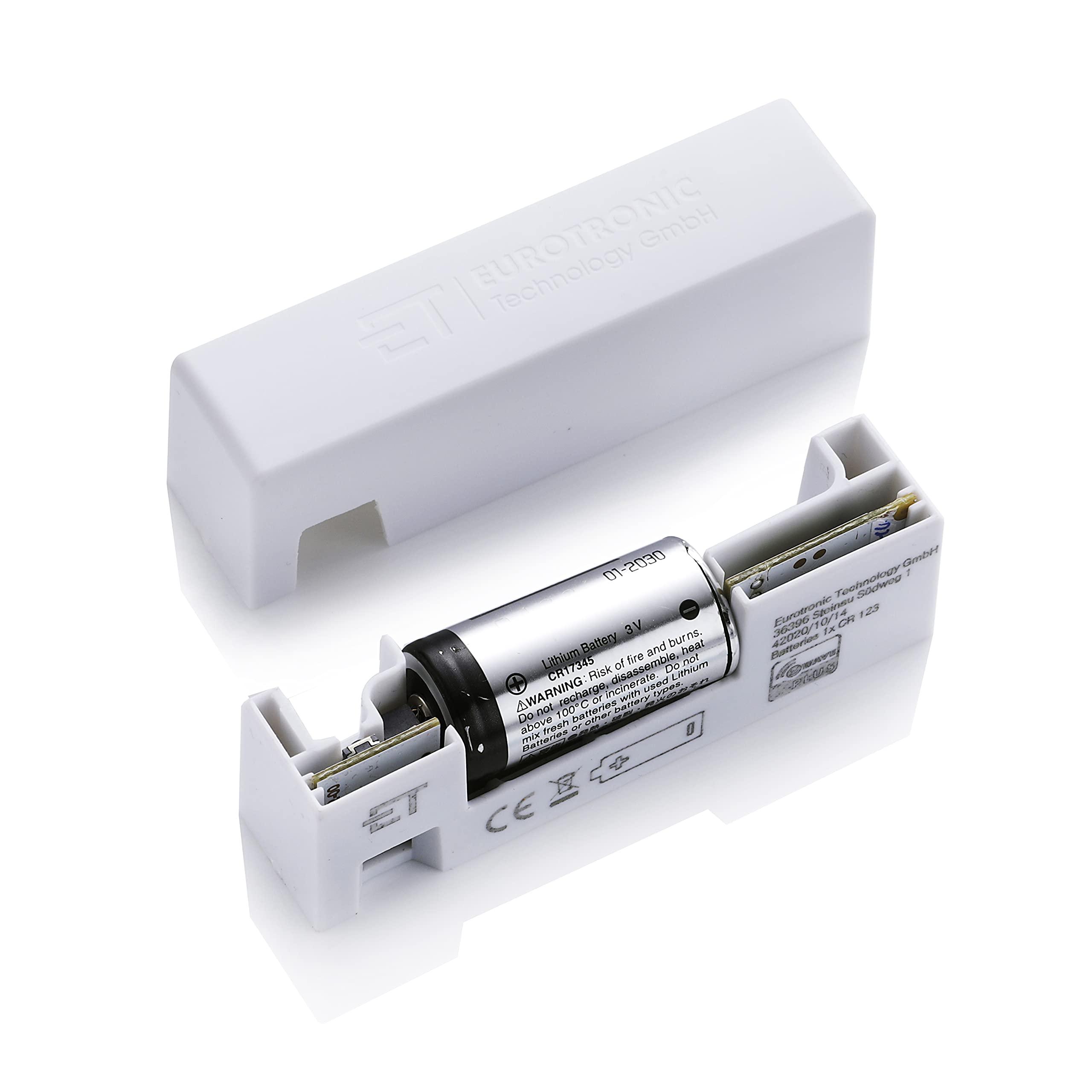 Eurotronic 700203 Tür-/Fensterkontakt Z-Wave Plus (Sensor zur Überwachung von Fenster & Türen, intelligentes Smarthome Zubehör, optimierte Energieersparnis & Schutz vor Einbruch)