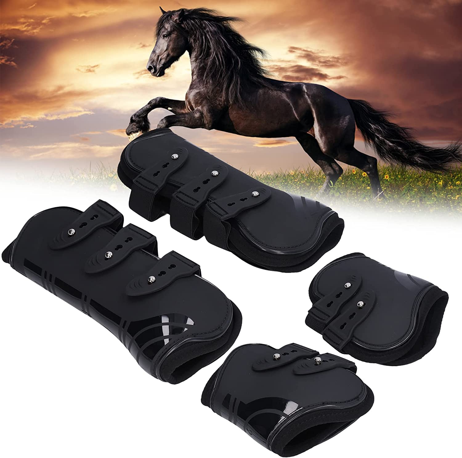 Zelro Botas De Caballos De Tendón De Salto Con | Cuotas Sin Interés
