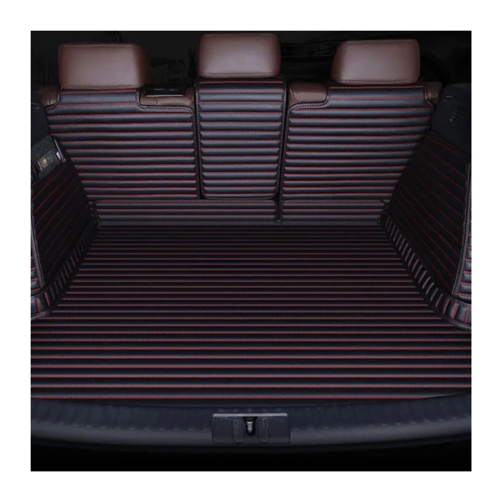 wykładzina cargo Pasiasta skóra ekologiczna niestandardowa mata do bagażnika samochodowego na całe ciało pasująca do Peugeot 301 307 308 2014-2015 2016-2019(05,308 2014-2015)