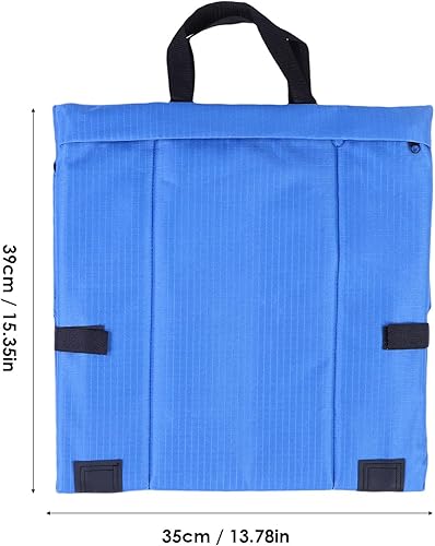 Miniatura 6 de Yosoo Foldable Stadium Seat Cushion, Portable Bleacher Chair with Back Support and Carry Handle, for Outdoor Sports Events Beach Concerts Picnics