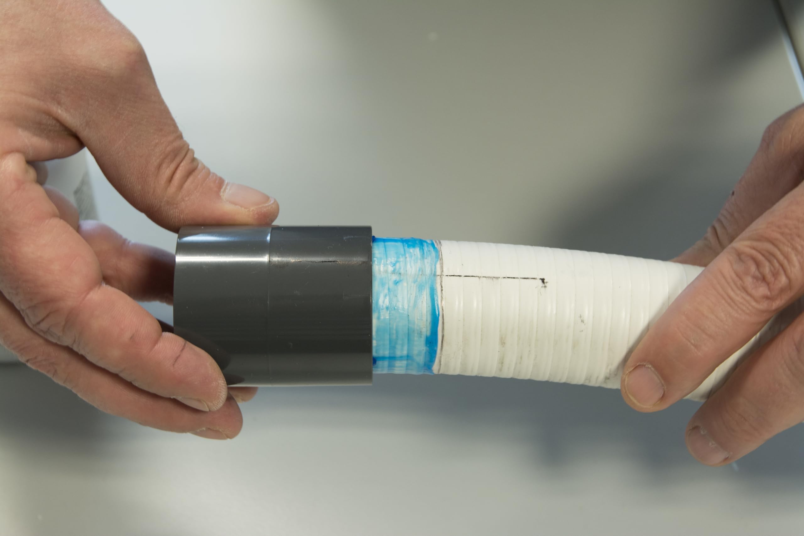 Gebsoblue - Pegamento de PVC especial para piscina jaccuzzi irrigación 500 ml para montar tuberías y accesorios de PVC