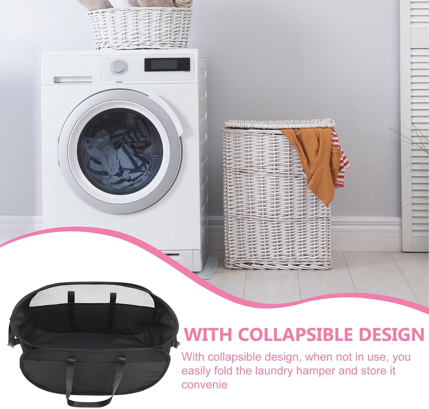 Clothes Laundry Hamper Sundries Holder Sundries Storage Holder Laundry Bag Cationic Cloth Basket Child Large