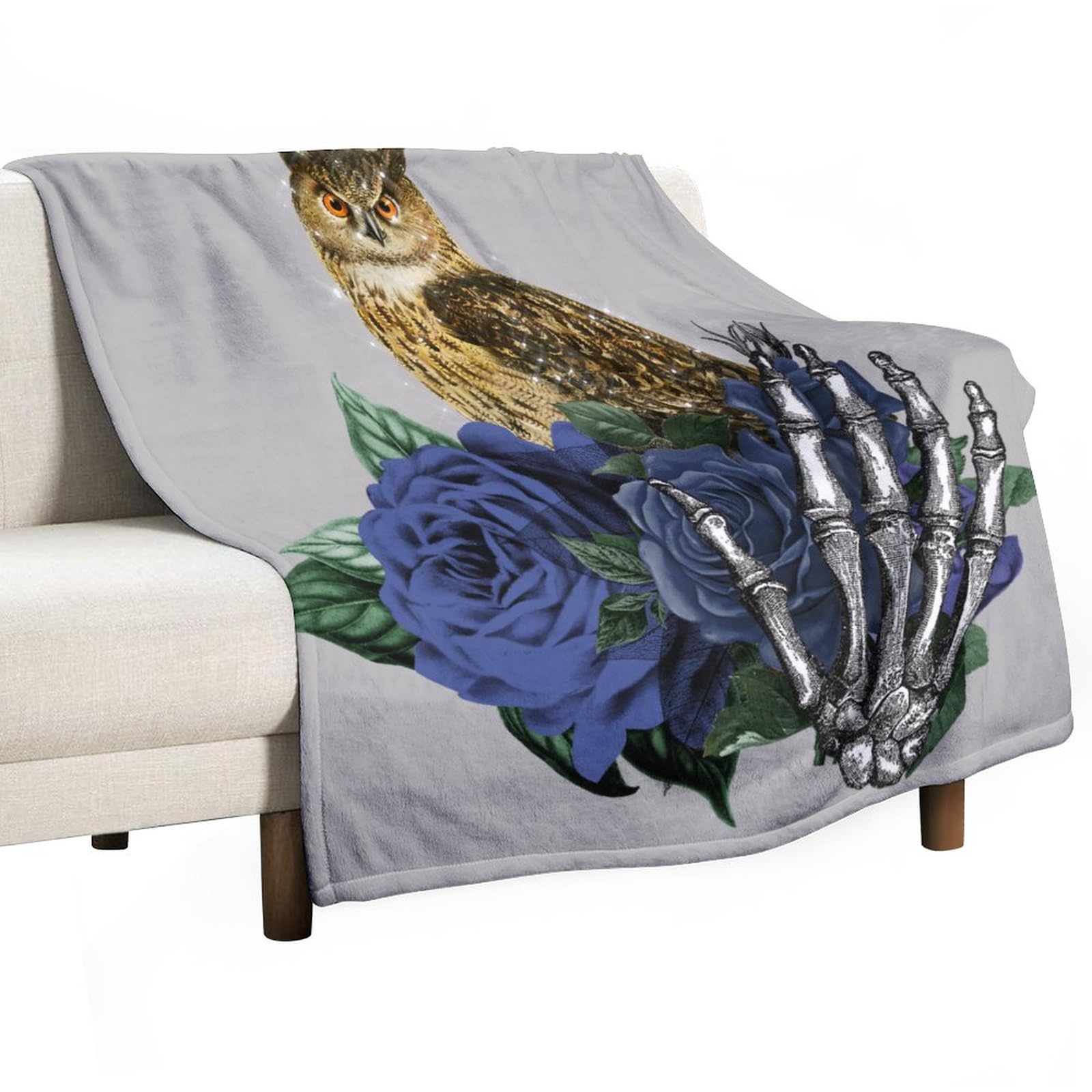 Couverture douce pelucheuse anti-froid pour lit bébé et canapé adulte