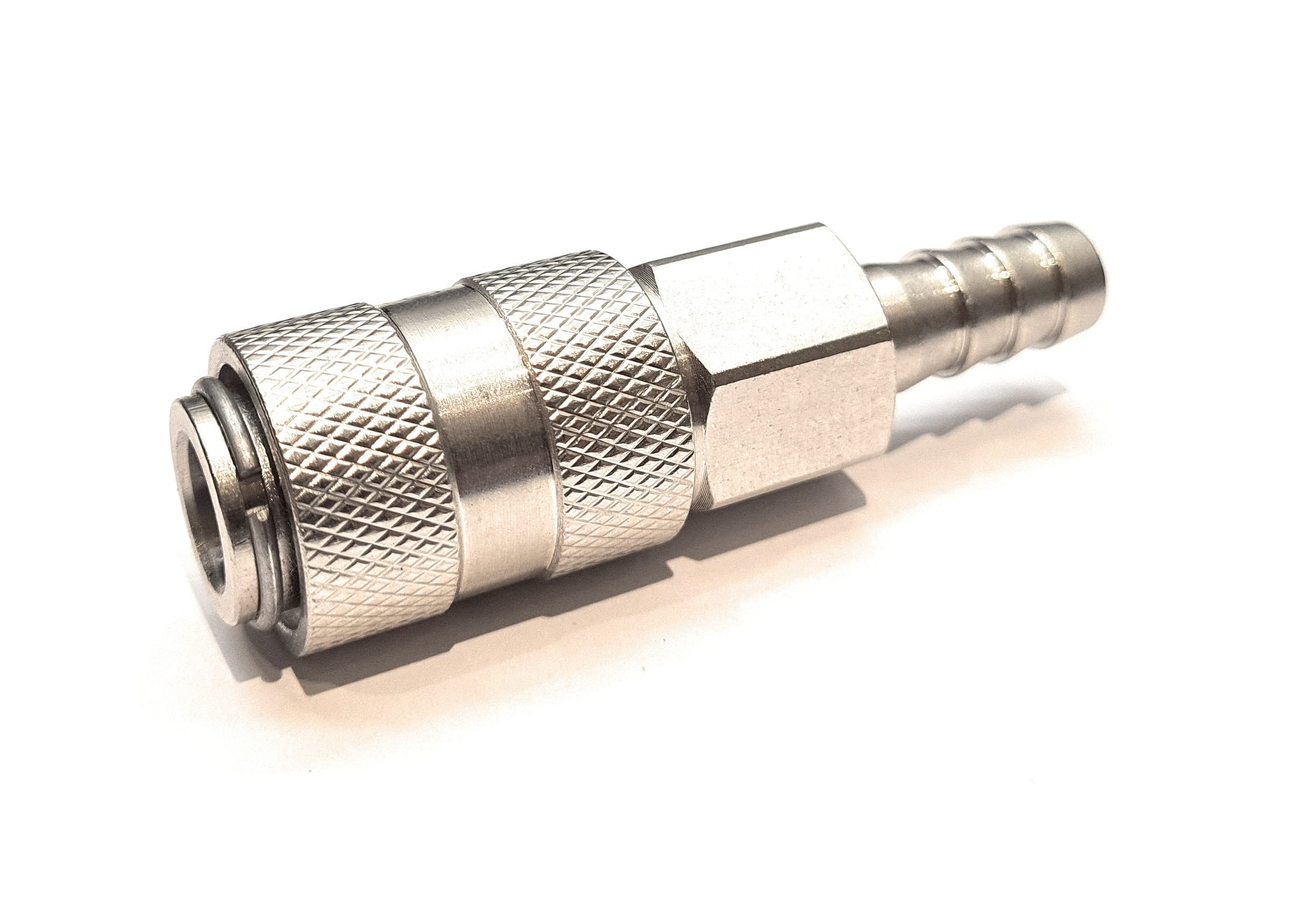 Pneumatic Series 19 Female Air Line Quick Release Adaptor 5/16" Barb - 8mm Hosetail – UK Standard Air Compressor Coupling Connector