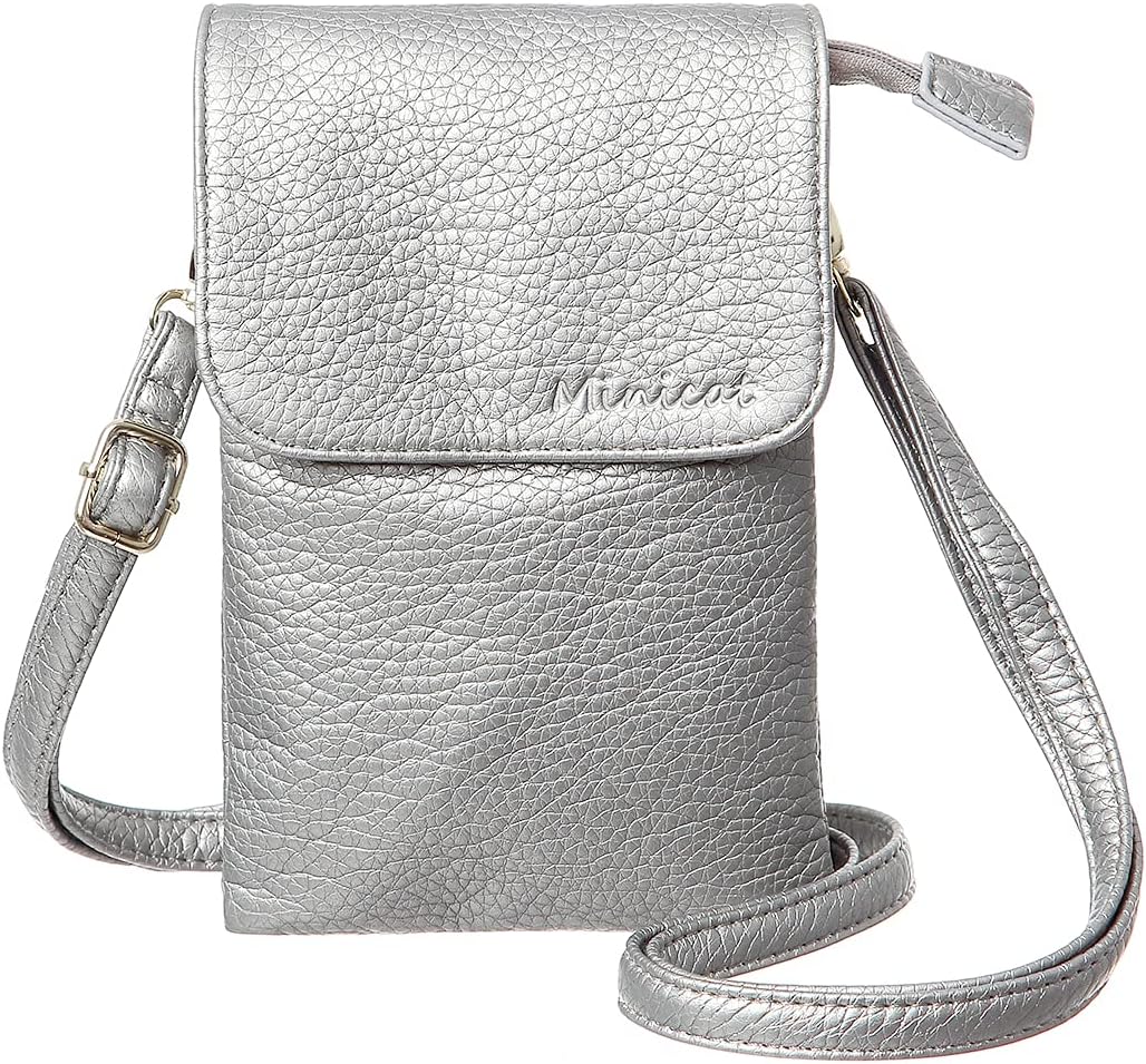 MINICAT Small Crossbody Bags for Women Cell Phone Bag Vegan Leather Cross Body Purse Wallet Purses