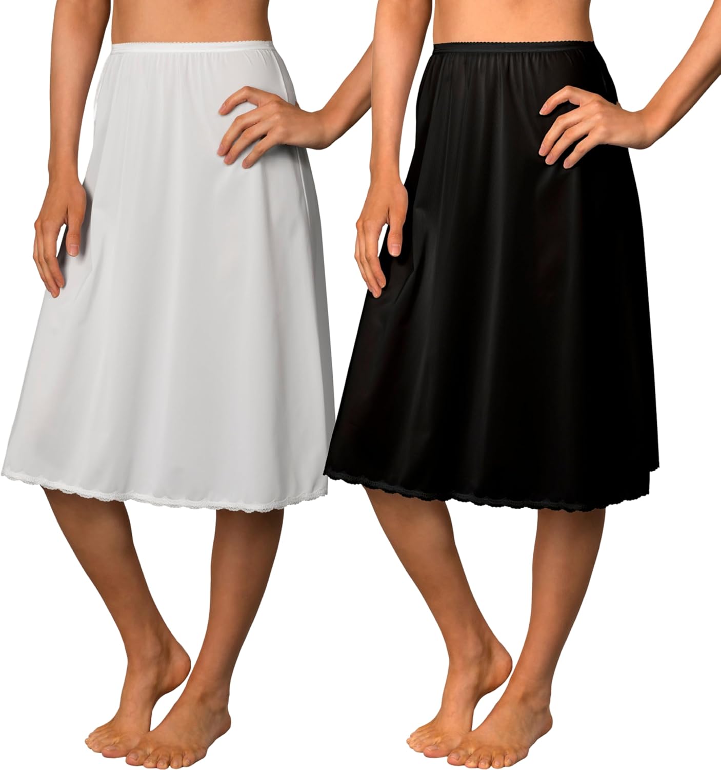 Shadowline Women's 25 Inch Flare Daywear Half Slip