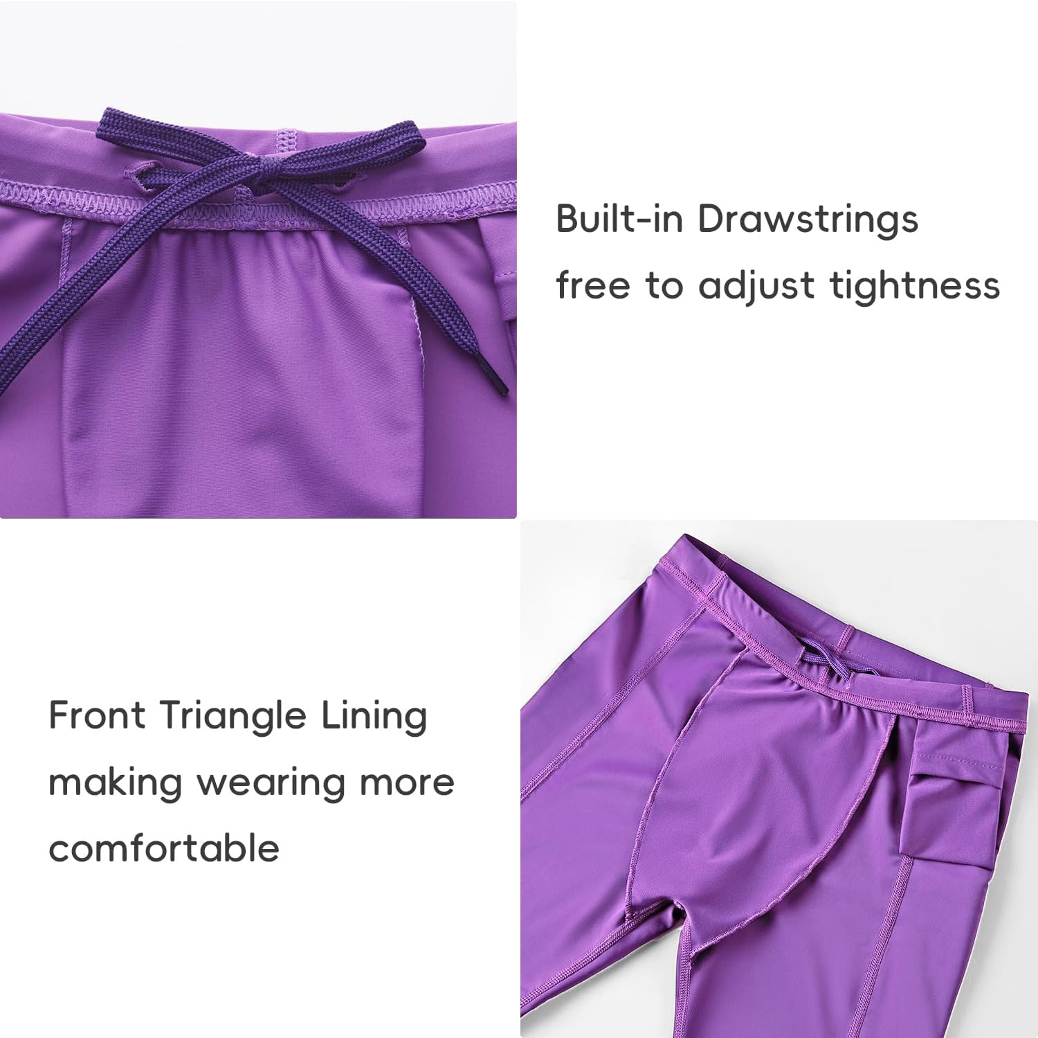UPF 50+ Kids Swim Pants, Girls Boys Swimming Leggings UV Protection Long Elastic Beach Surfing