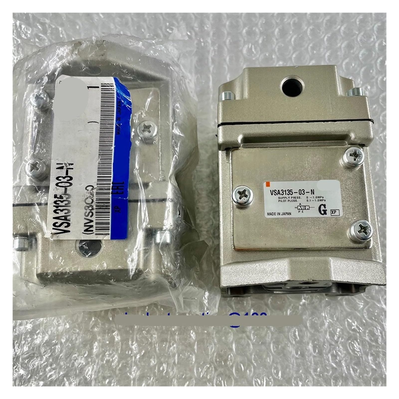 Vanne de commande pneumatique VSA3135-02 pour distributeur air comprimé et vérin mécanique
