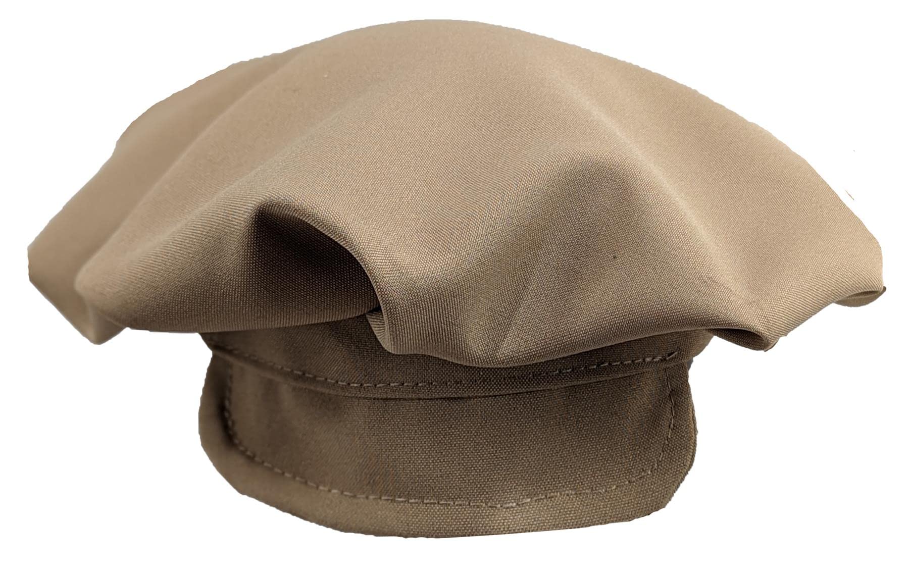 The Dragons Den Adults Stone Beggars Cap 1900's Street Urchin Chimney Sweep Train Driver Victorian Poor Boy Hat [One Size - Stone]