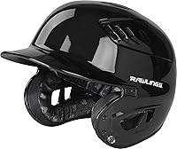 Rawlings R16 Velo Gloss Batting Helmet - Junior & Senior Sizes, Multiple Colors, NOCSAE Certified