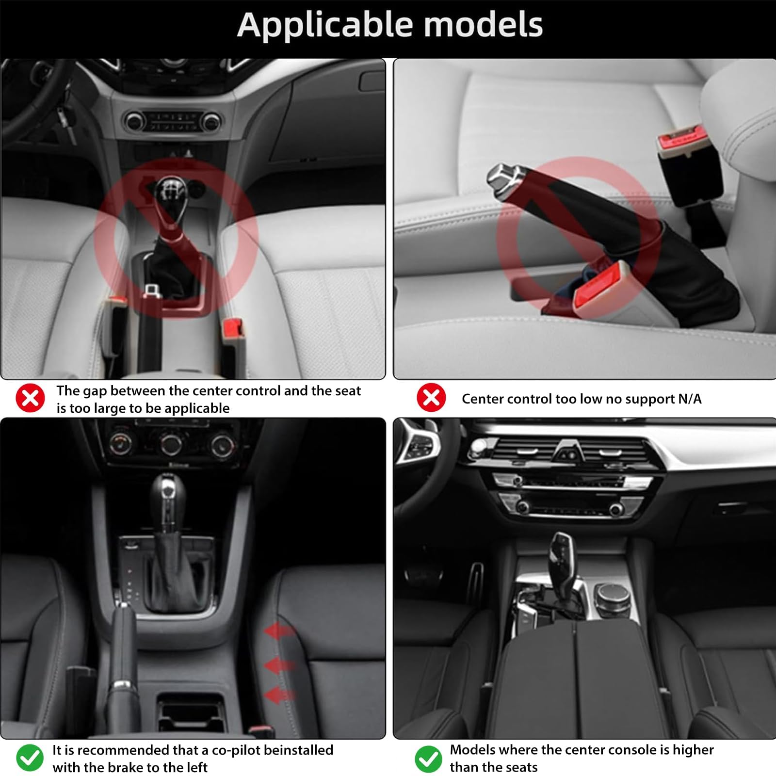Accoudoir Central Boîte de Rangement pour Fiat Tipo Cross, Rallonge de Console Centrale Réglable en Hauteur avec Porte-Gobelet