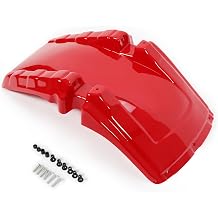 ALMULOO Front Fender Compatible with 1985-1987 Honda Big Red 250 ATC250ES Protection Guard Replacement for 120712