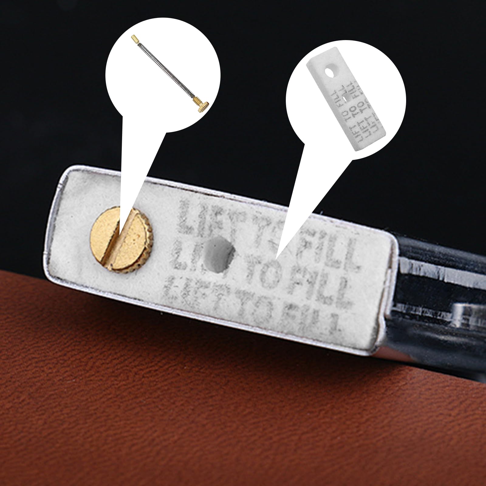 KIit de Reparación de Encendedores Accesorios de Repuesto para Zippo Kit de Mantenimiento y Reparación para Mechero para Zippo la mayoría de los encendedores