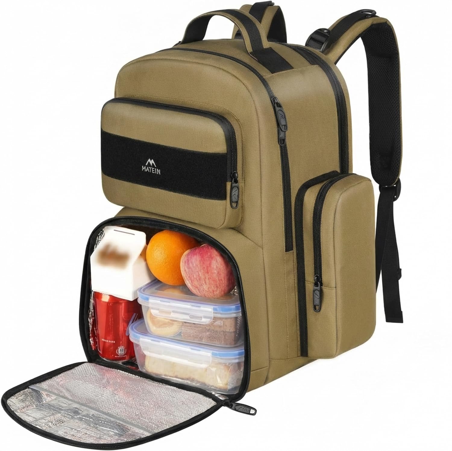 Amazon.com: MATEIN Lunch Backpack for Men, 15.6 Inch Travel Laptop