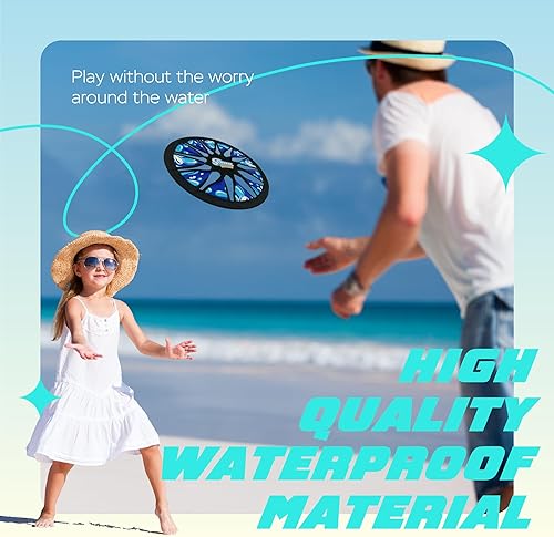 Miniatura 5 de Sunlite Sports Water Series Spin Twist Frisbee, 1 pieza, los colores varían, azul/verde/naranja/rojo (AN0509-B)