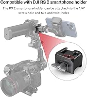 Vista 4 de SmallRig NATO Clamp Accessory Mount for DJI RS 5 / RS 4 Mini/RS 2 / RSC 2 / RS 3 / RS 3 Pro/RS 3 mini/RS 4 / RS 4 Pro Gimbal - 3025