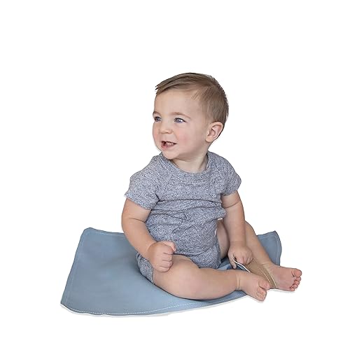 Sonder Cambiador de pañales de cuero para bebé, multiusos, portátil, impermeable, compacto para viajes, cambiador de pañales de cuero de lujo,