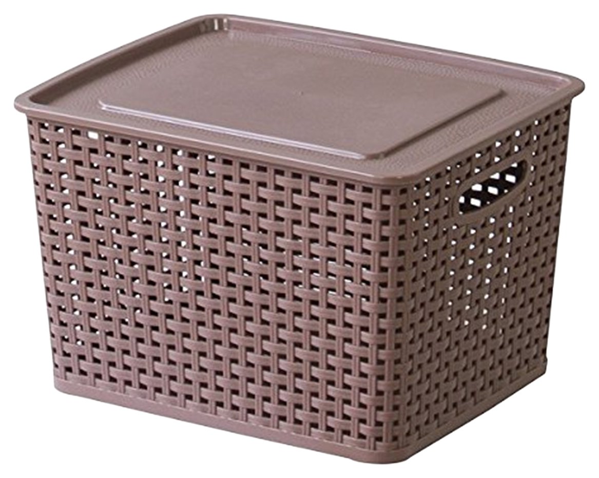 【メーカー直送】東谷 PM-404 ストレージボックス M（ブラウン） Azumaya 東谷 ストレージボックス M ブラウン PM-404 東谷(あずまや