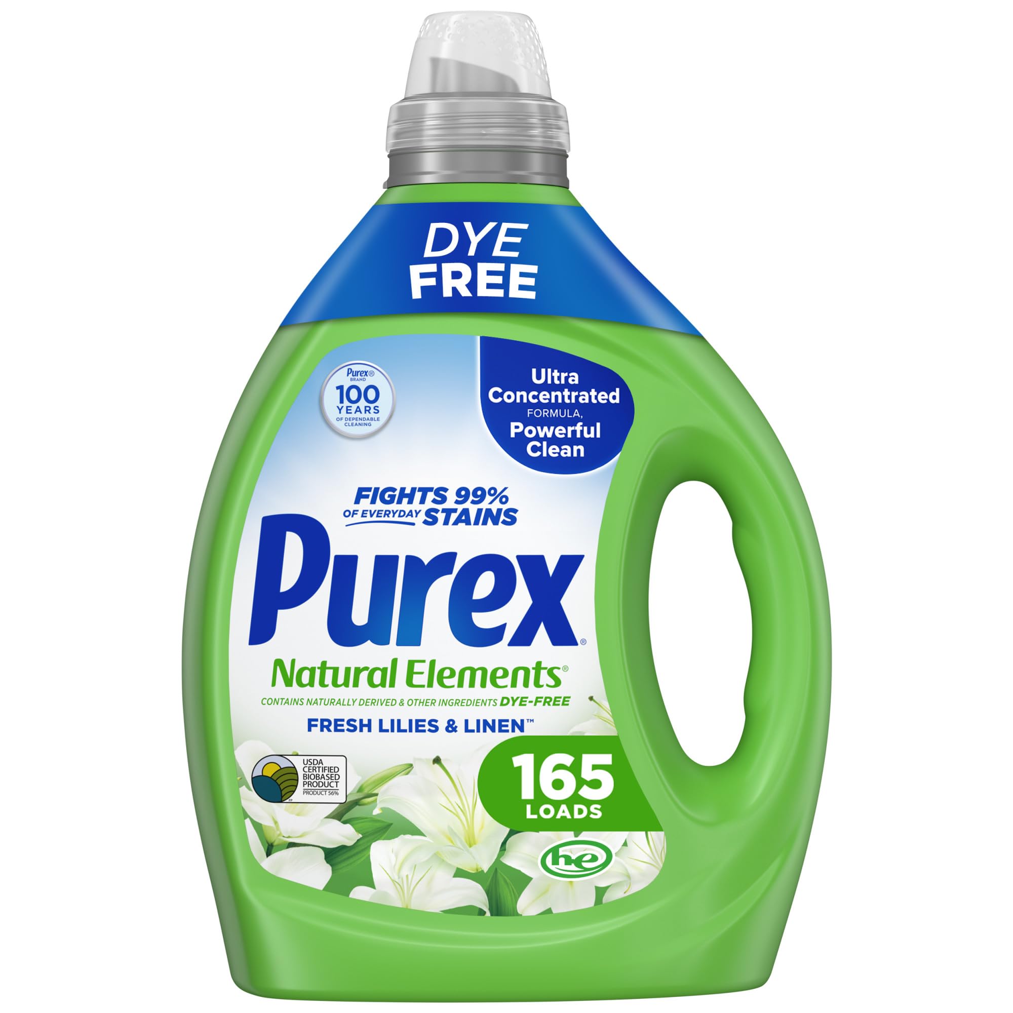 Purex Natural Elements Fresh Lilies & Linen Liquid Detergent