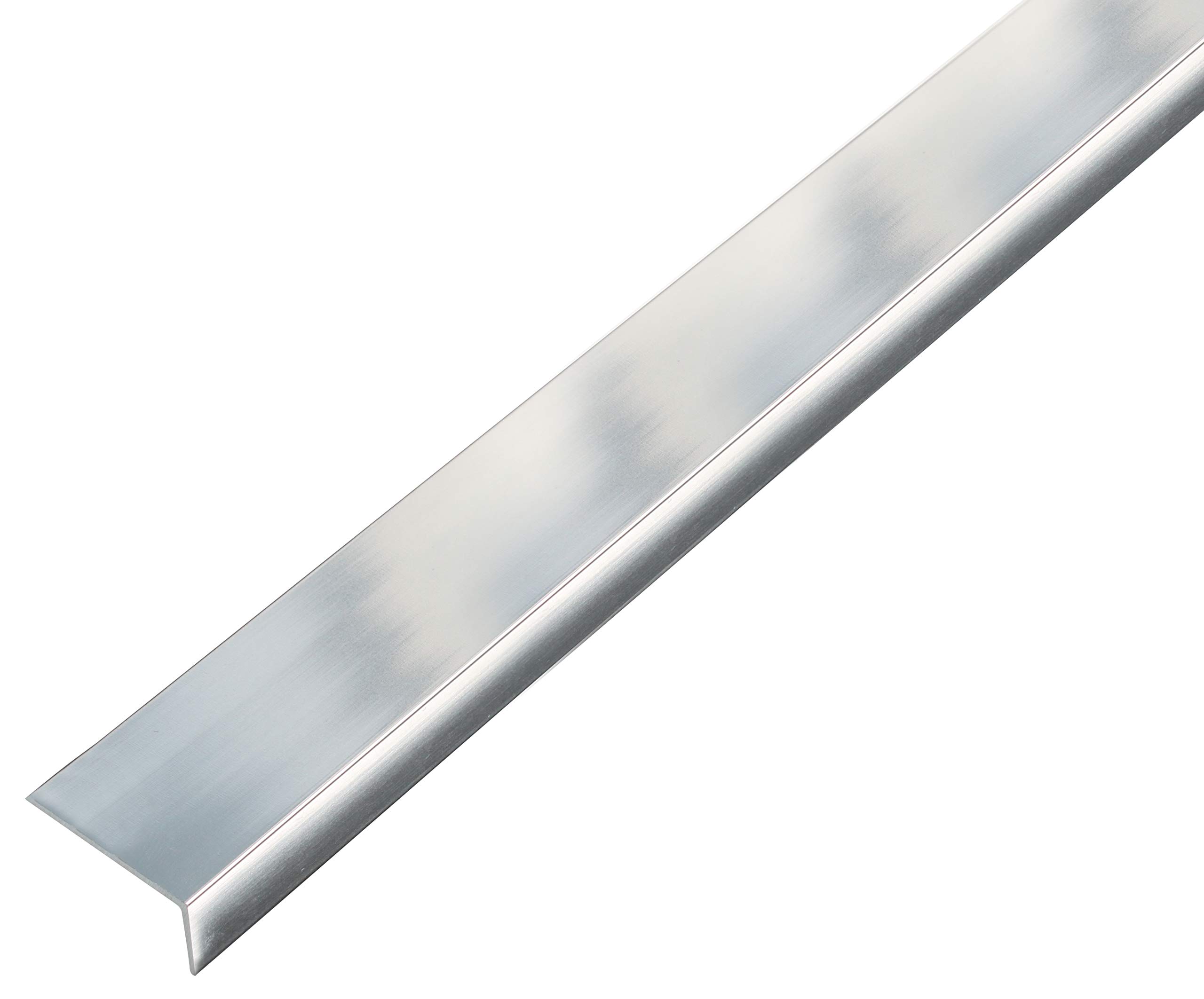 Alberts Chromdesign Gah- Self-Adhesive, Aluminium Angle Profile, Chrome Design, 1000 Mm X 10 Mm X 10 Mm, 488505, Silver, 488628