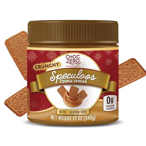 Miniatura 12 de ChocZero Crema de Chocolate con Leche y Avellanas - Sin Azúcar Añadida, Apto para Dieta Cetogénica, Postre de Chocolate y Avellana Bajo