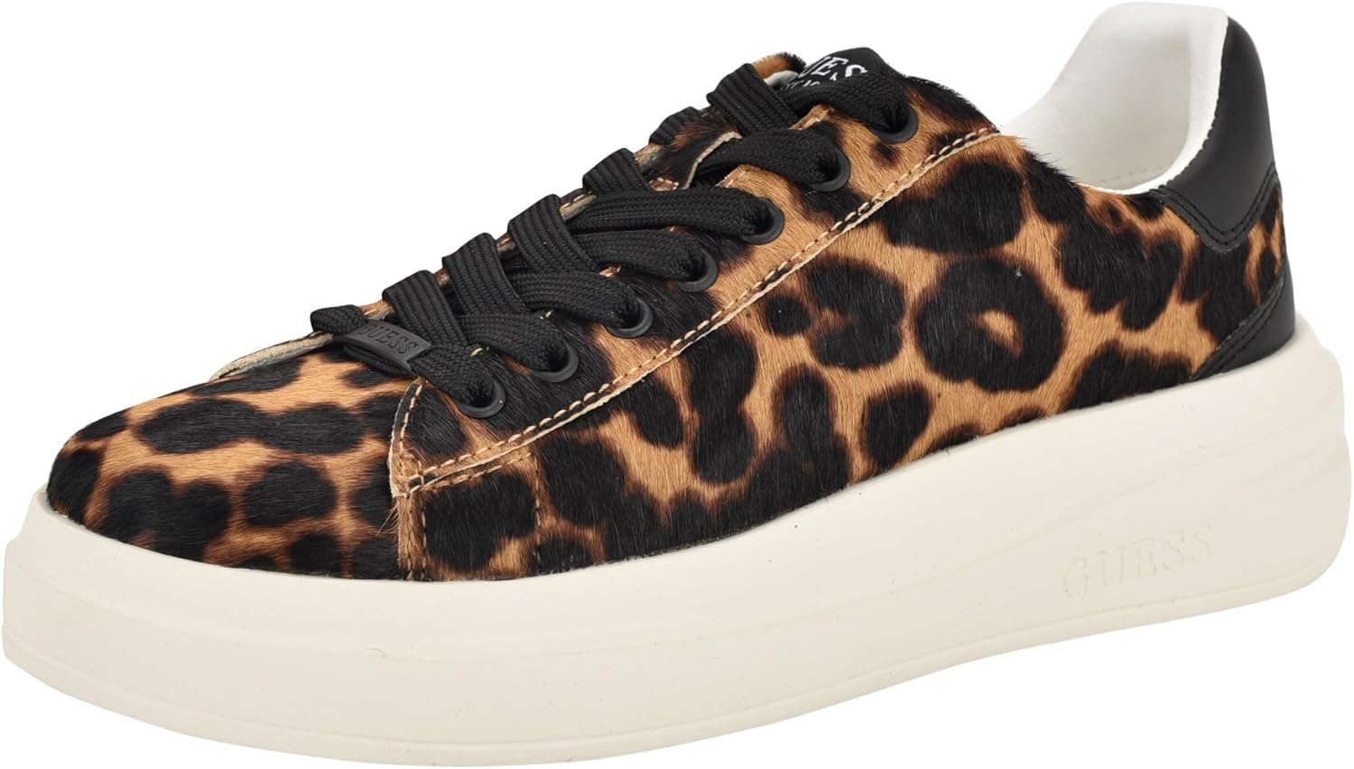 GUESS Elbinah Leopard Low-Top Sneakers
