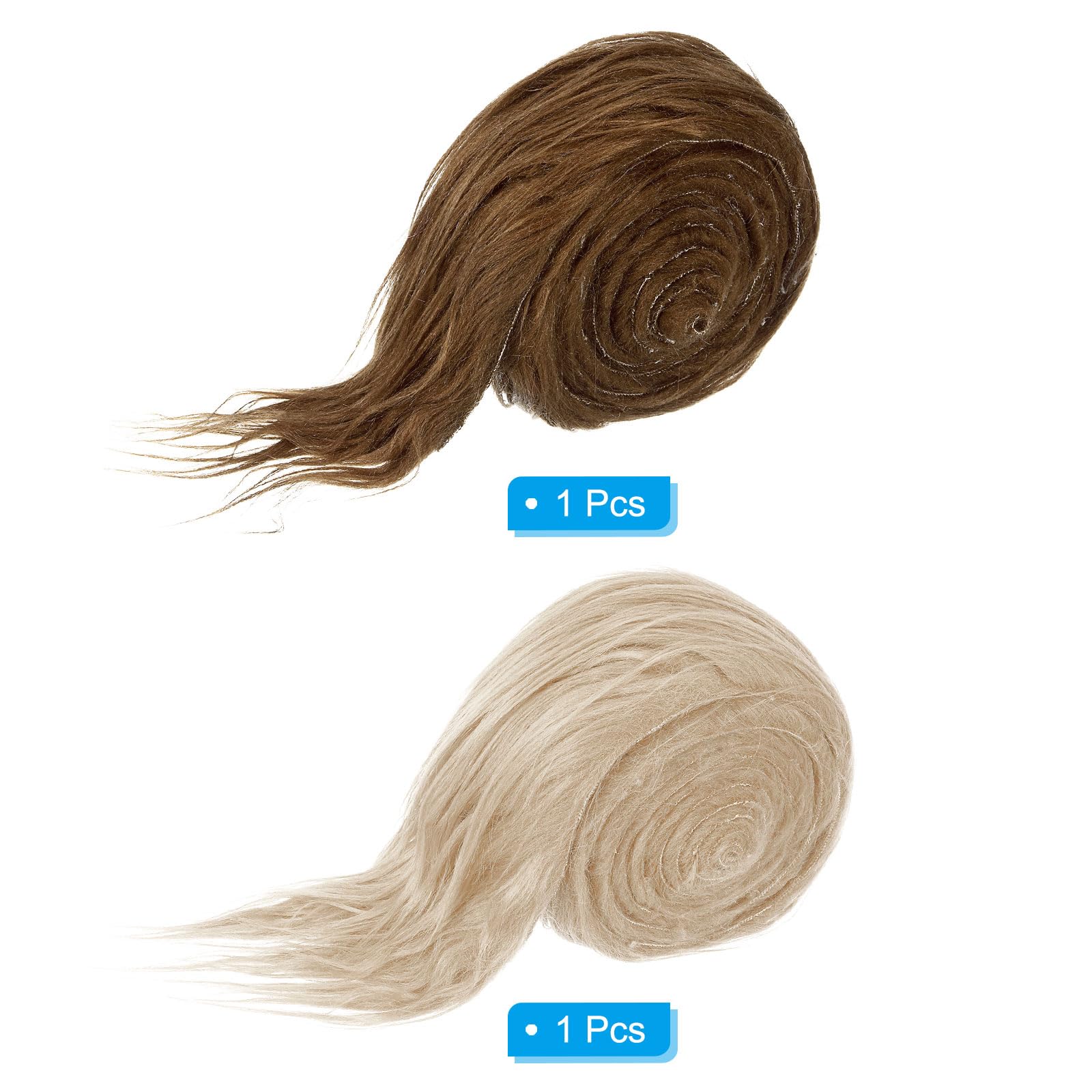 PATIKIL Plush Faux Fur Fabric Precut Strips - Image 3