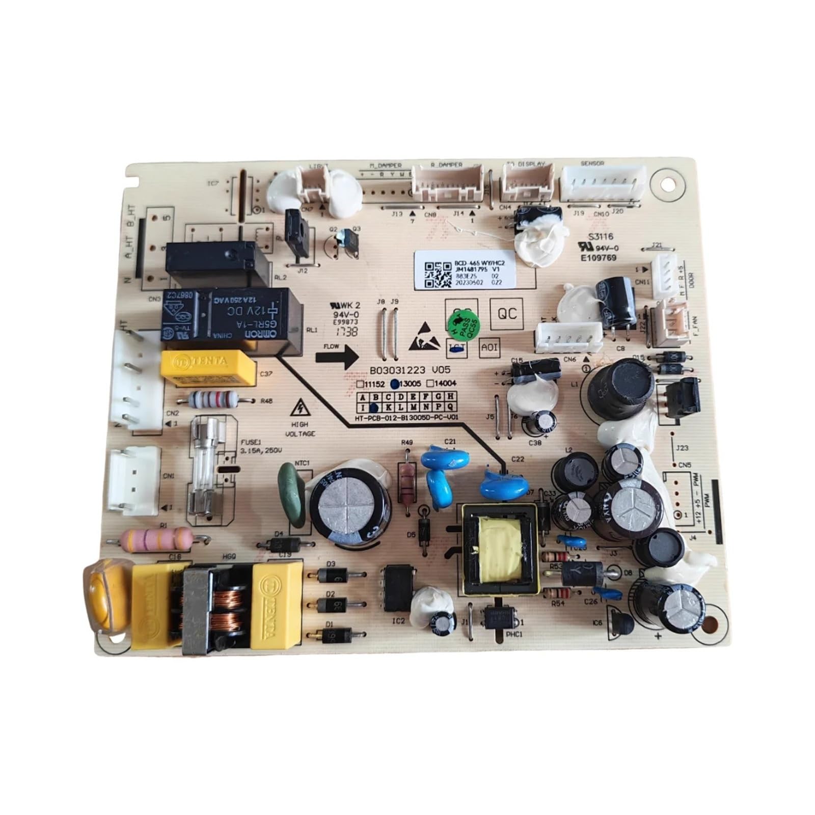 Compatibile Con La Scheda Computer Hisense, BCD-465WY/HC2