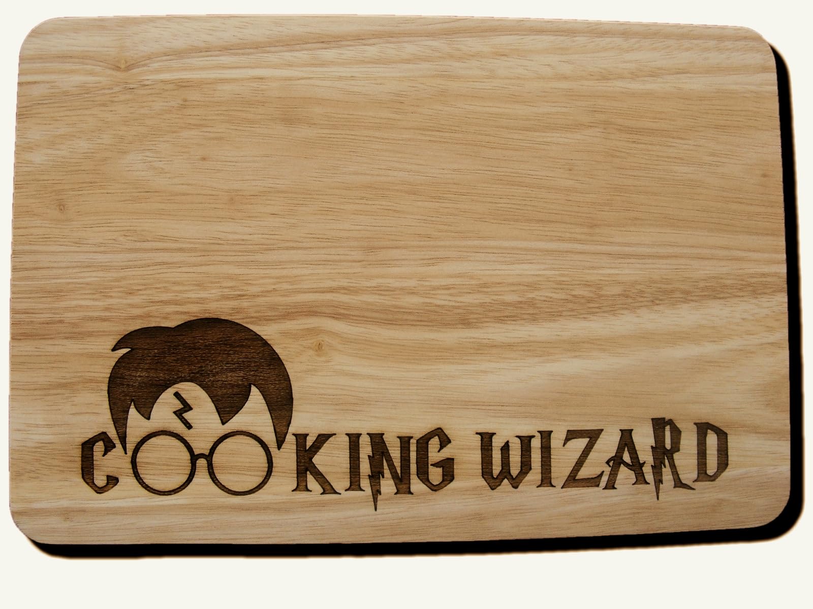 Harry Potter Inspired Gift Chopping Cutting Cheese Board Place Mat Present (Premium Hardwood 24x17x1.5 cm)