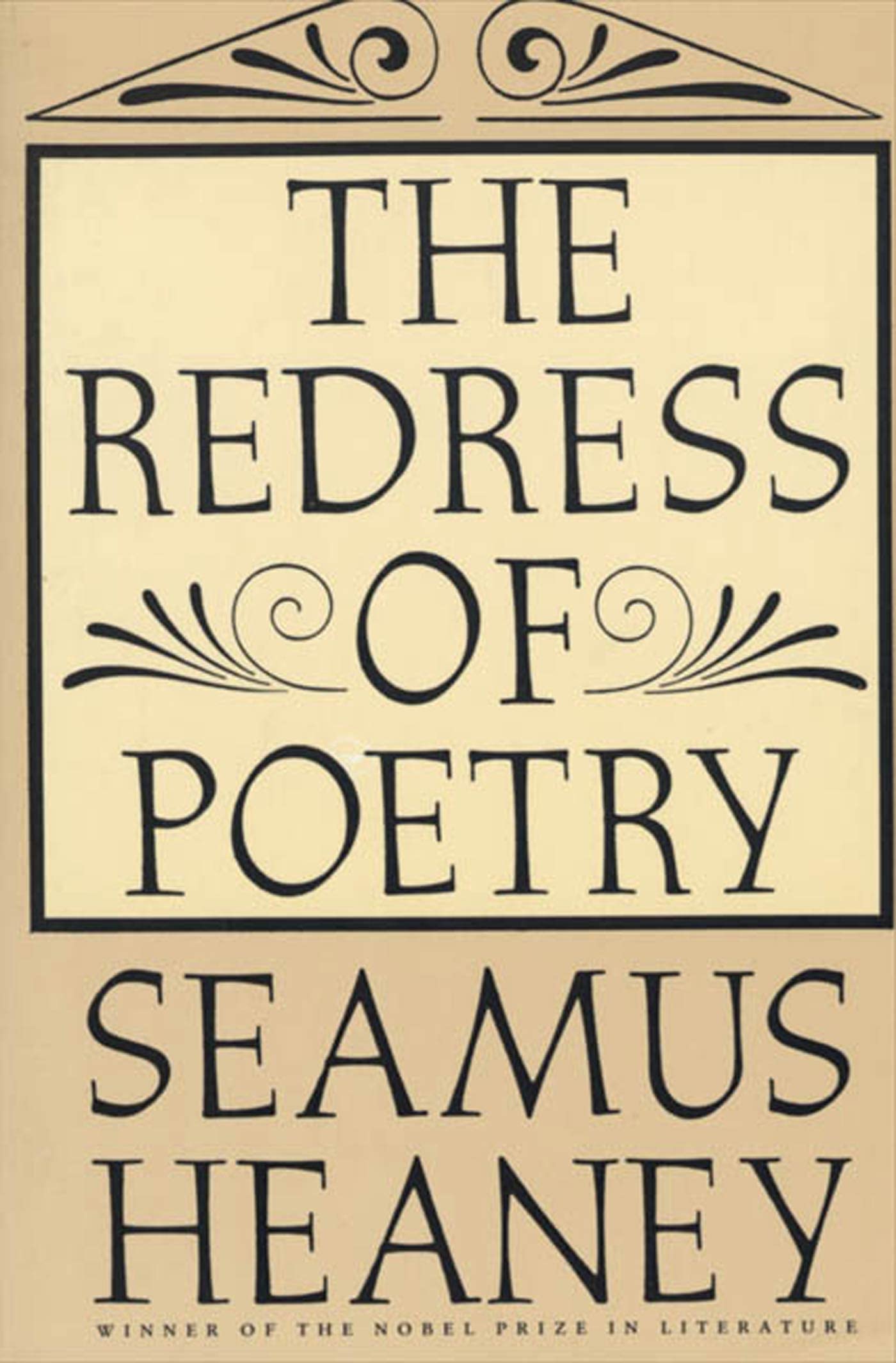 REDRESS OF POETRY PB