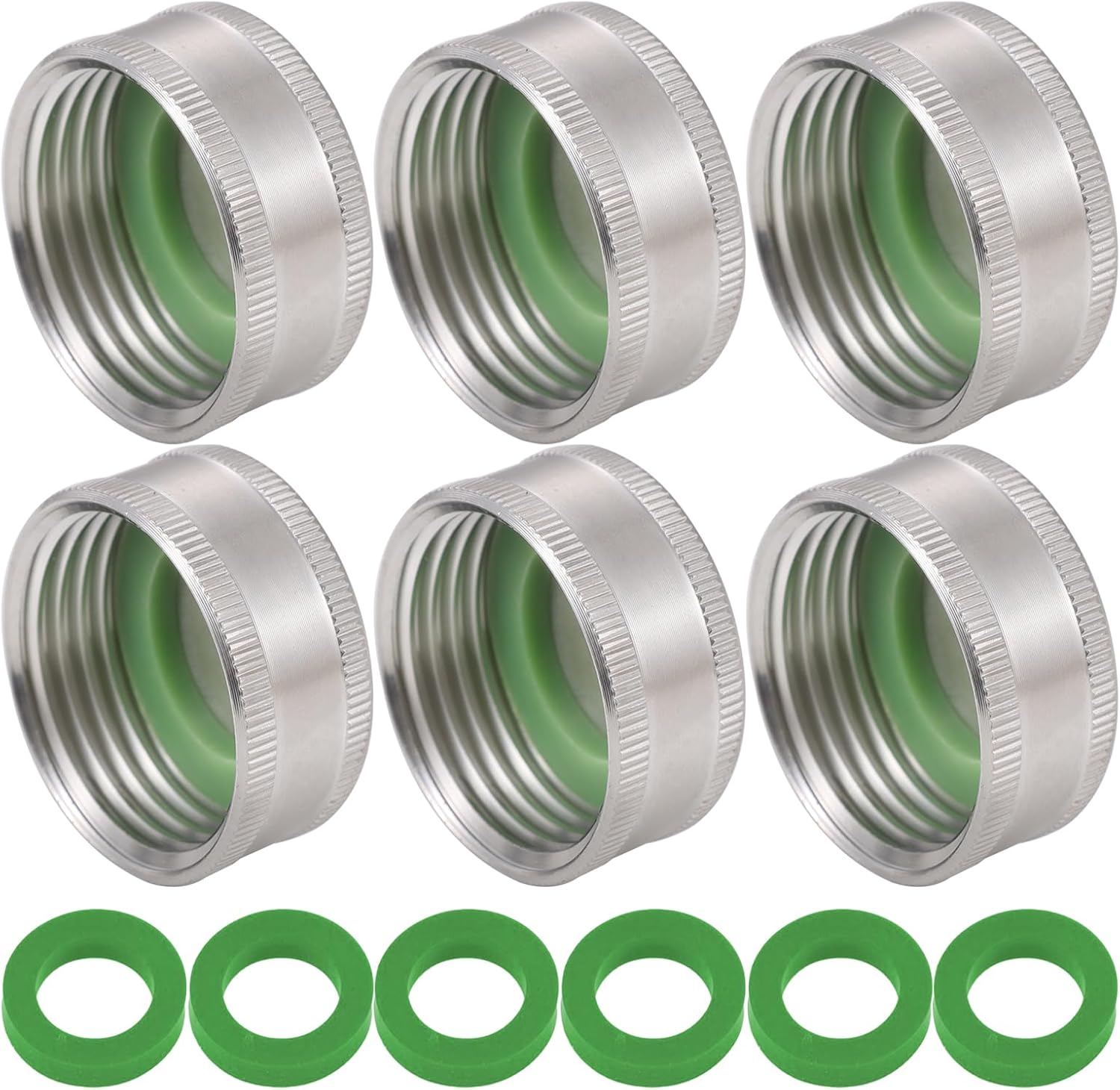 SNUTUYA 304 Stainless Steel Hose Bibb cap ，3/4 Garden Hose