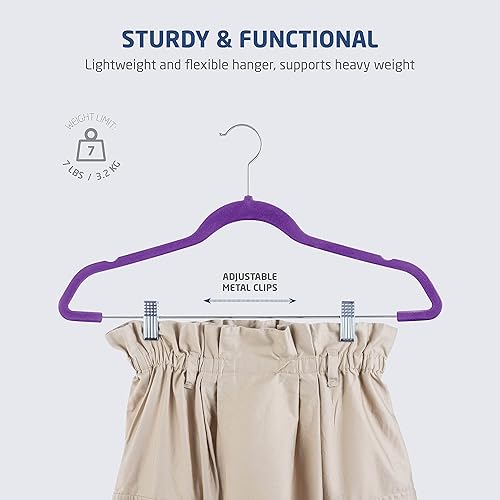 Miniatura 5 de Perchas de falda con clip