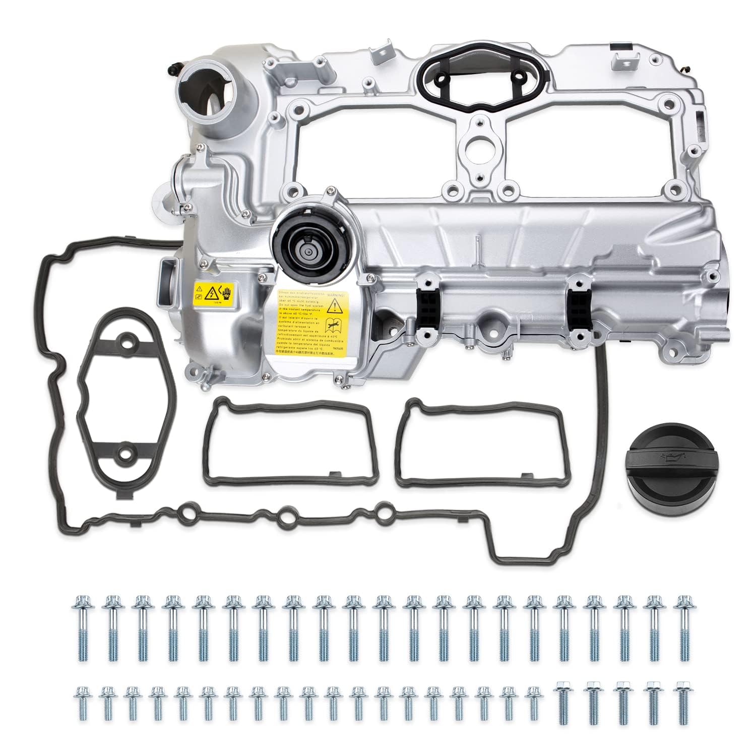 Aluminum Engine Valve Cover Gasket Bolts Compatible with 2012-2018 BMW 228i 320i 328i 428i 528i X1 X3 X4 X5 Z4 GT xDrive 2.0L L4 Replace 11127588412
