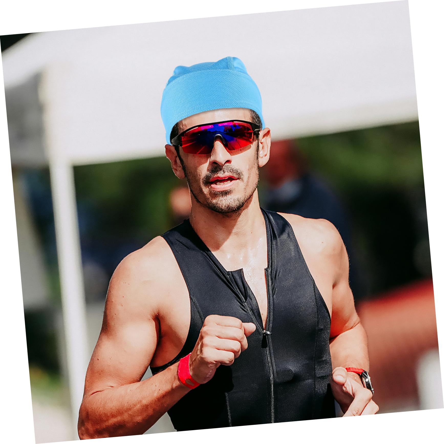 PACKOVE Wielofunkcyjna Sportowa Chusta Na Głowę - Męska Opaska Na Głowę Do Jazdy Na Rowerze - Szybkoschnąca Oddychająca Wygodna Opaska Na Głowę Do Ćwiczeń