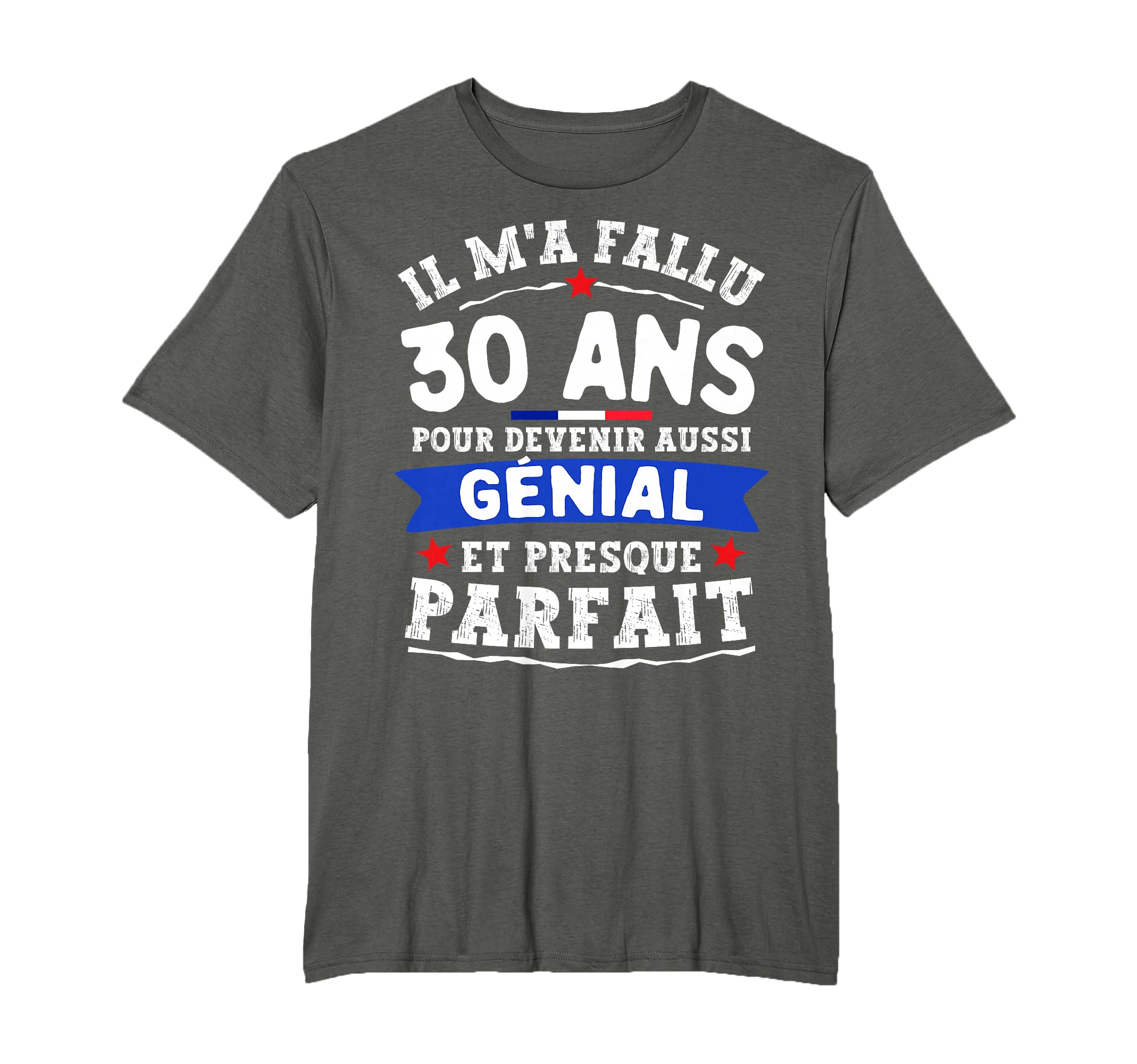 Tablier 30 Ans Anniversaire Geek Maths - Coton 100% Bio, Unisexe, Neuf Avec étiquette