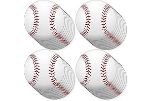 AnyDesign 50Pcs Baseball Classroom Decorations