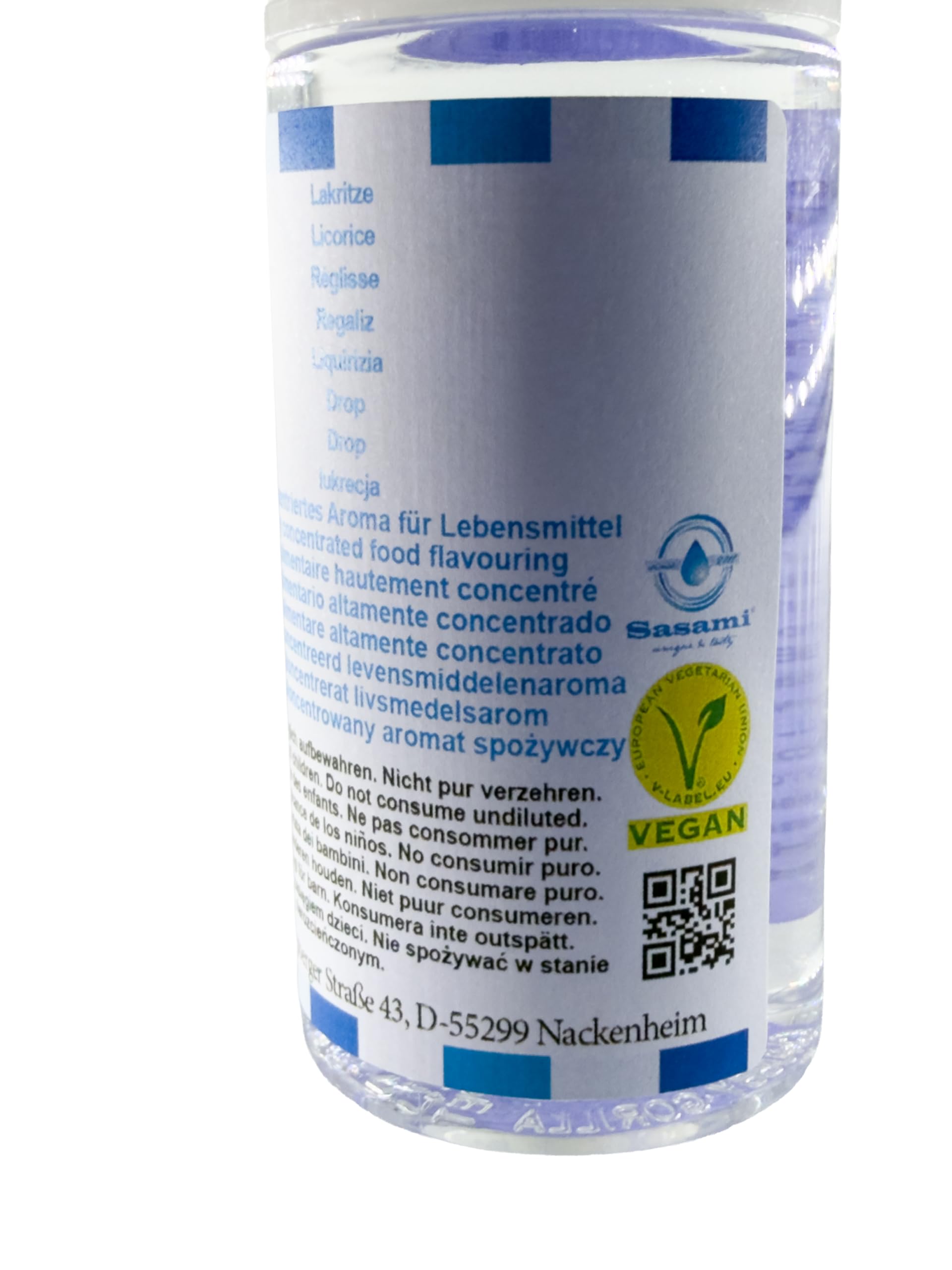 Lakritze Aroma Konzentrat - Vegan - Sasami - 100ml