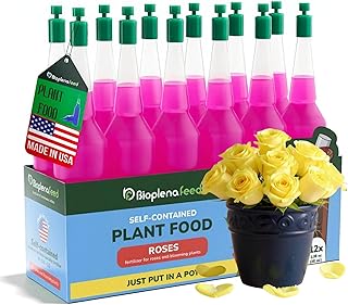 All-Purpose Rose Plant Food Fertilizer | Concentrated Nutrient Solution for Indoor & Outdoor Plants | Promotes Vibrant Blooms, Strong Roots & Lush Foliage | Made in The USA