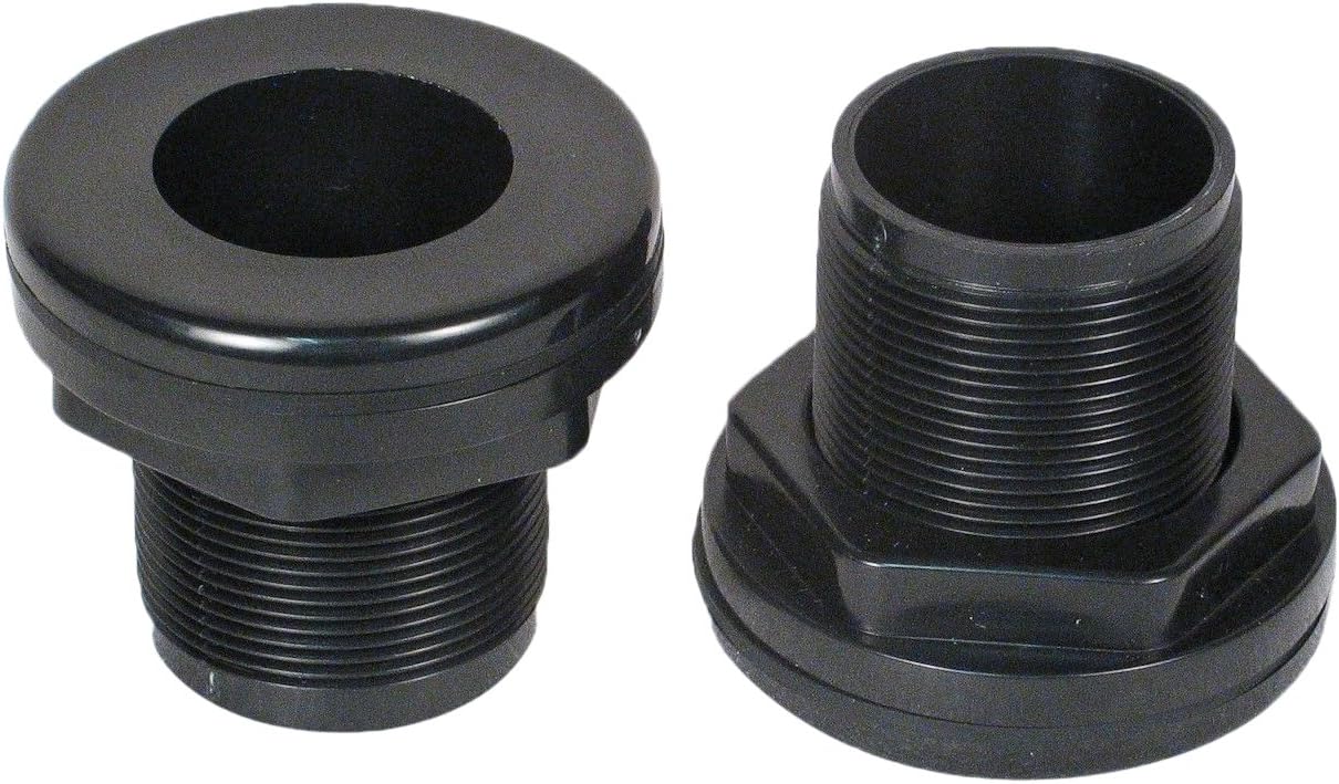 BHCPR125SSx4 1-1/4" Slip x Slip Abs Bulkheads (Set of 4)