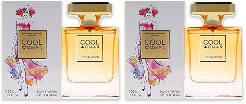 Miniatura 5 de New Brand Perfumes Cool Women EDP Spray Mujeres 3.3 oz (sem numero)