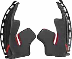 バイクヘルメットとチークパット ワイズギア ヤマハ YX-6 チークパッドセット XLWサイズ YAMAHA