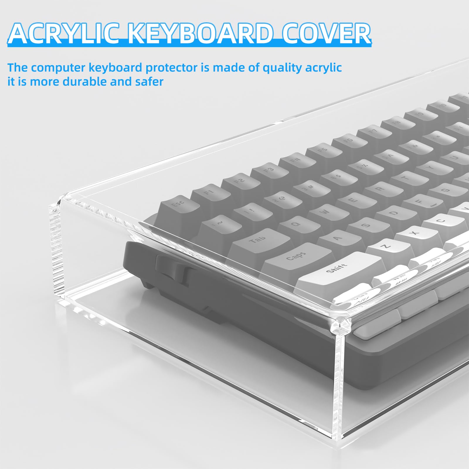 Amazon.com: SELORSS KC04 Acrylic Gaming Keyboard Dust Cover