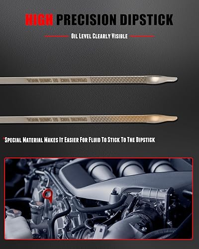 Miniatura 401 de CCIYU L3G6-10-450F - Varilla de aceite de motor de repuesto para Mazda 3 2012-2015 para Mazda 5 2011-2013 para Mazda 6 2010-2012 para Mazda CX-7 Dip