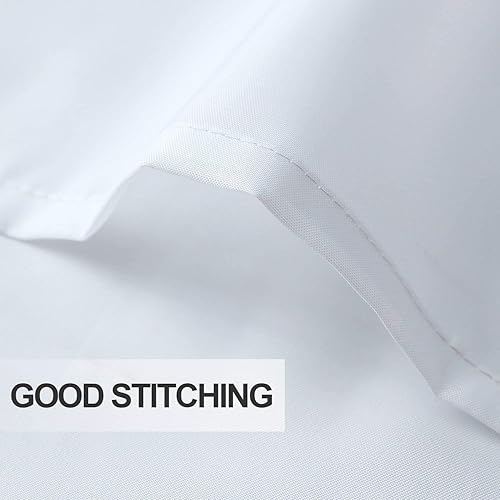 Miniatura 41 de Juego de 4 cortinas de ducha con alfombra antideslizante, cubierta para tapa de inodoro y tapete de baño, cortina de ducha de Papá Noel con 12 Papá